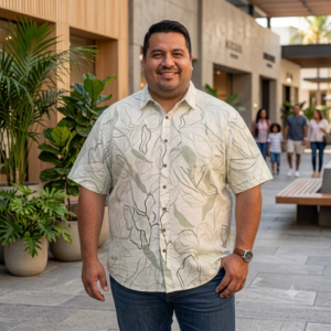 Gemini_Generated_Image_qdbcrtqdbcrtqdbc Camisa Tropical de Manga Corta para Hombre Plus Size