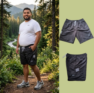 PANTALONETA PLUS Pantaloneta Deportiva Plus Size para Hombre